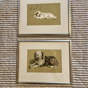 Darling Vintage Dog Portrait Prints